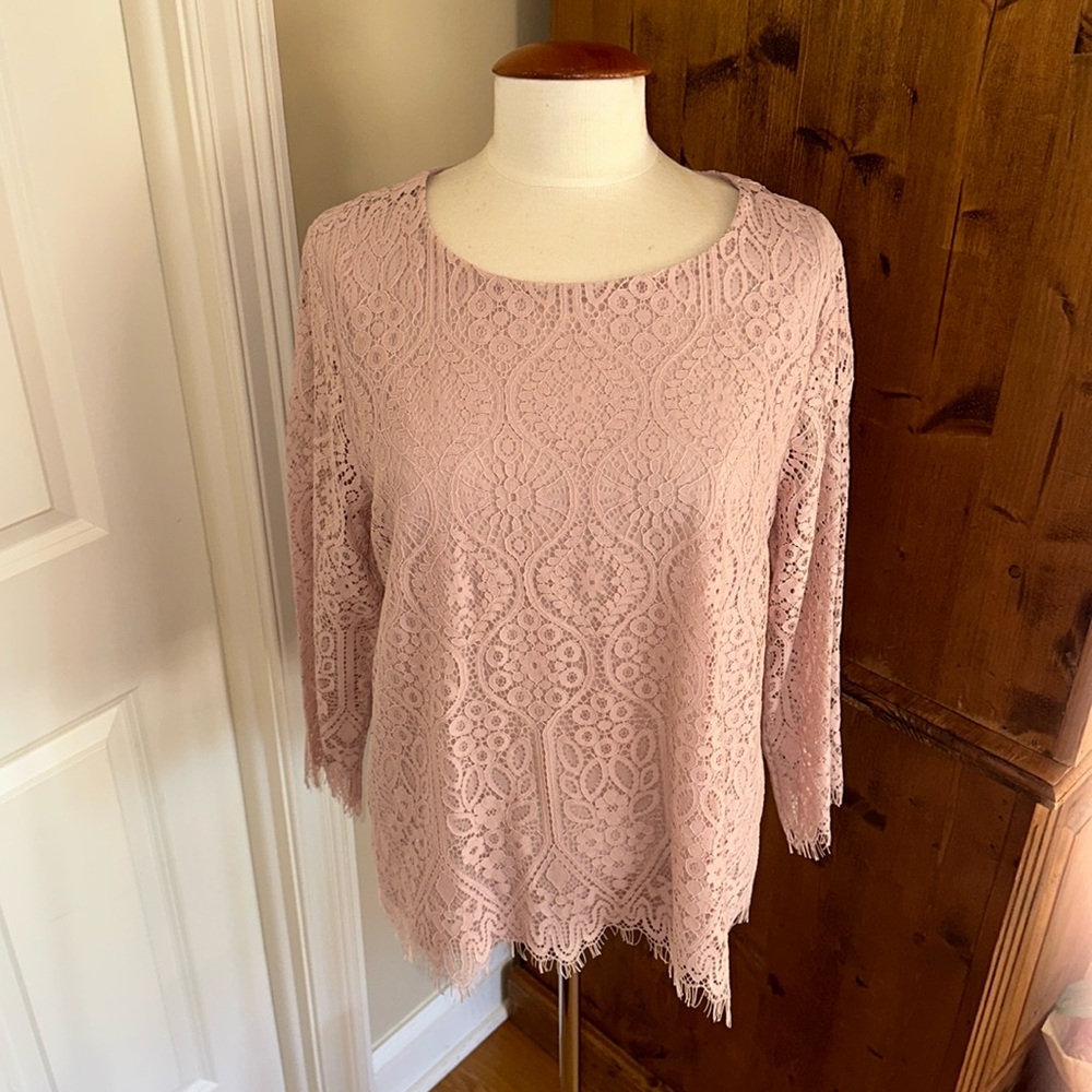 Loft-Lace Top